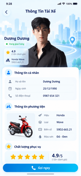App vận chuyển